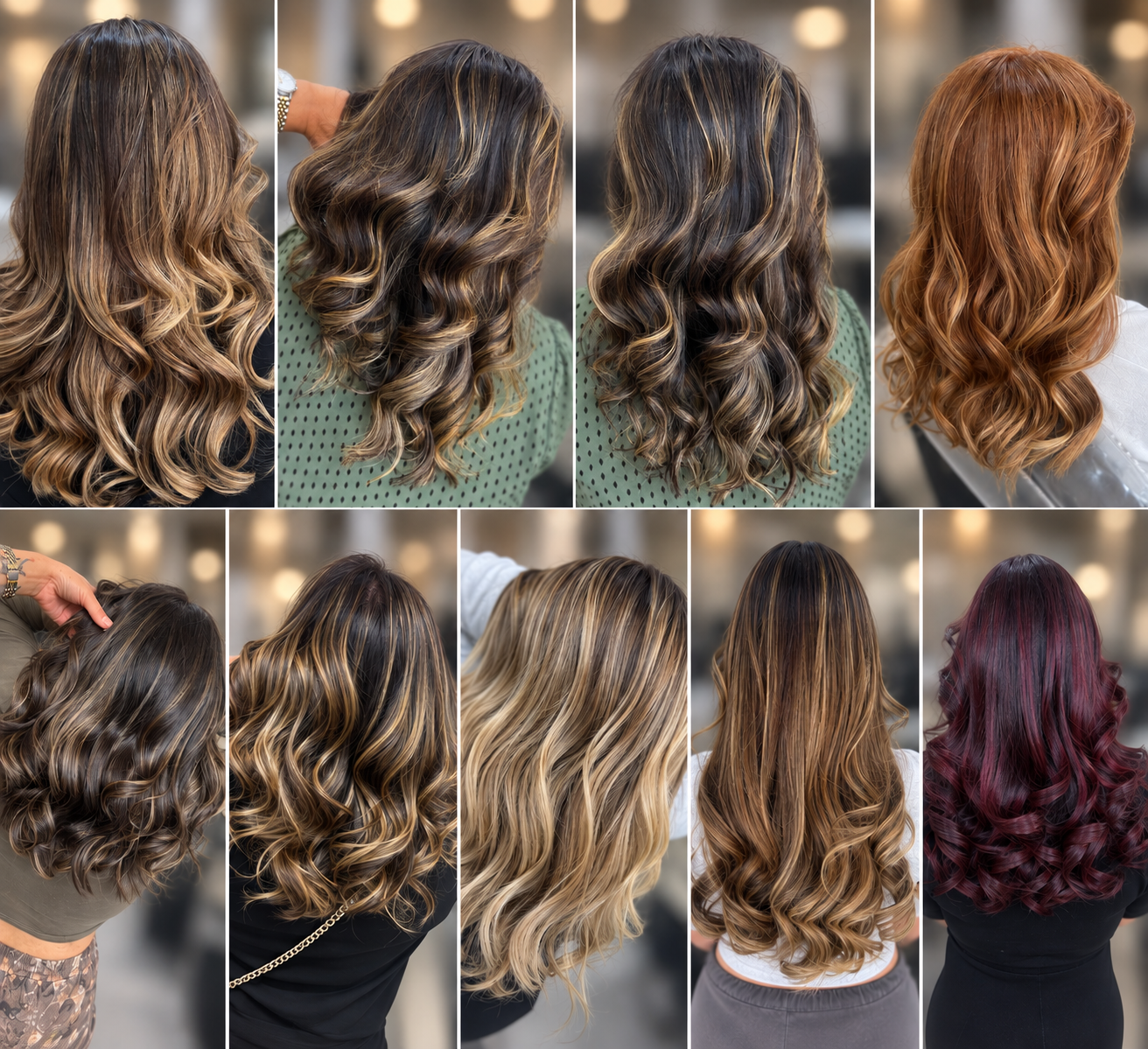 Hair by Anu recent colour and styling portfolio
